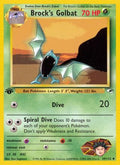Brock's Golbat 039/132 - Gym Heroes 1st Edition