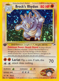Brock's Rhydon 002/132 - Gym Heroes