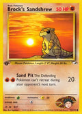 Brock's Sandshrew 072/132 - Gym Heroes 1st Edition