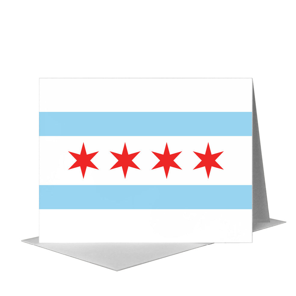 Hello, from Chicago, Greeting Card (#8399A)