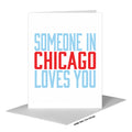 Hello, from Chicago, Greeting Card (#8399B)