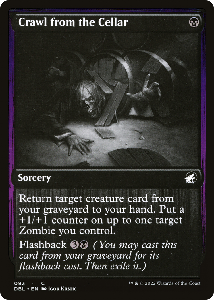 Crawl from the Cellar (DBL-093) - Innistrad: Double Feature