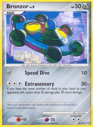 Bronzor 034/99 - Arceus Reverse Holofoil
