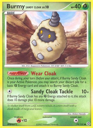 Burmy Sandy Cloak 079/132 - Secret Wonders