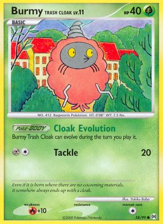 Burmy Trash Cloak 058/99 - Arceus