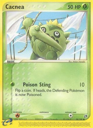 Cacnea 058/100 - Sandstorm Reverse Holofoil
