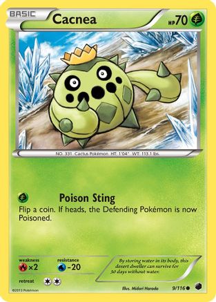 Cacnea 009/116 - Plasma Freeze Reverse Holofoil