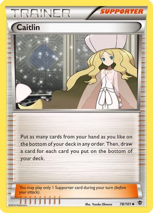 Caitlin 078/101 - Plasma Blast Reverse Holofoil