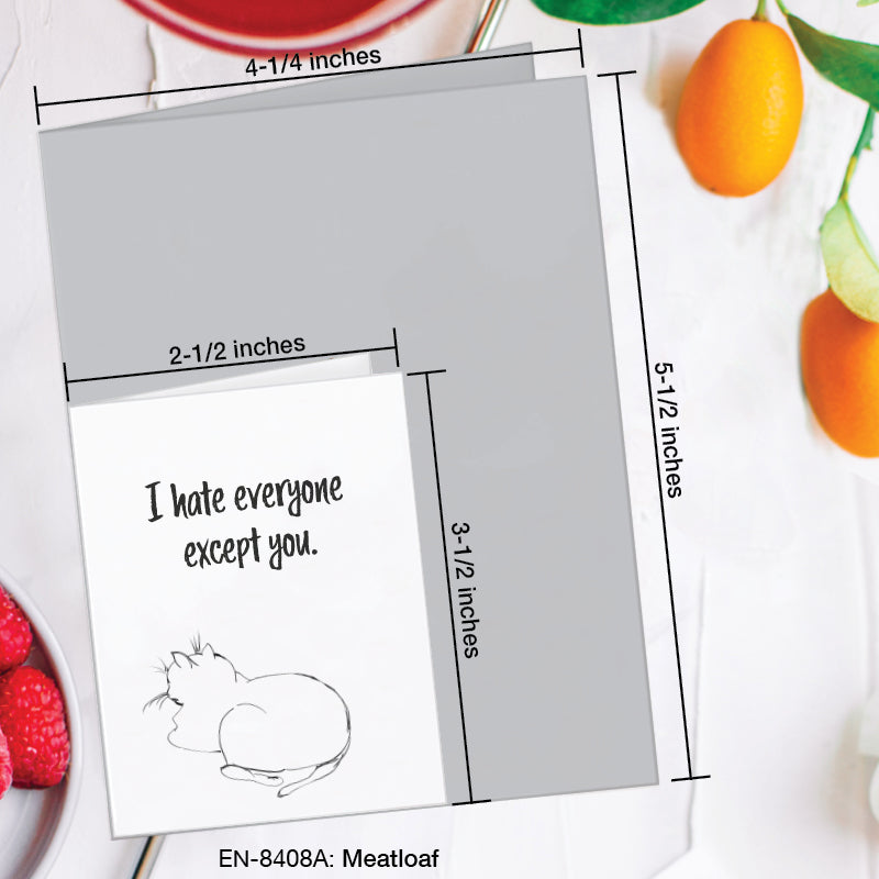 Meatloaf, Greeting Card (#8408A)