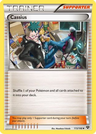 Cassius 115/146 - XY Base Set