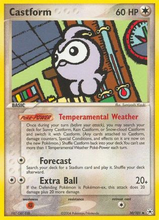 Castform 030/101 - Hidden Legends