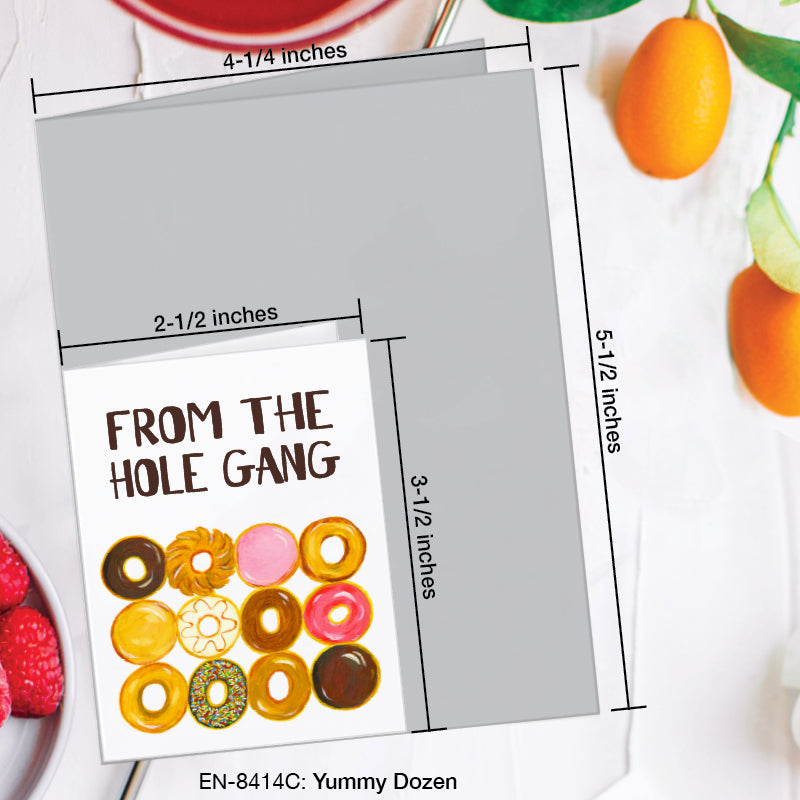 Yummy Dozen, Greeting Card (#8414C)