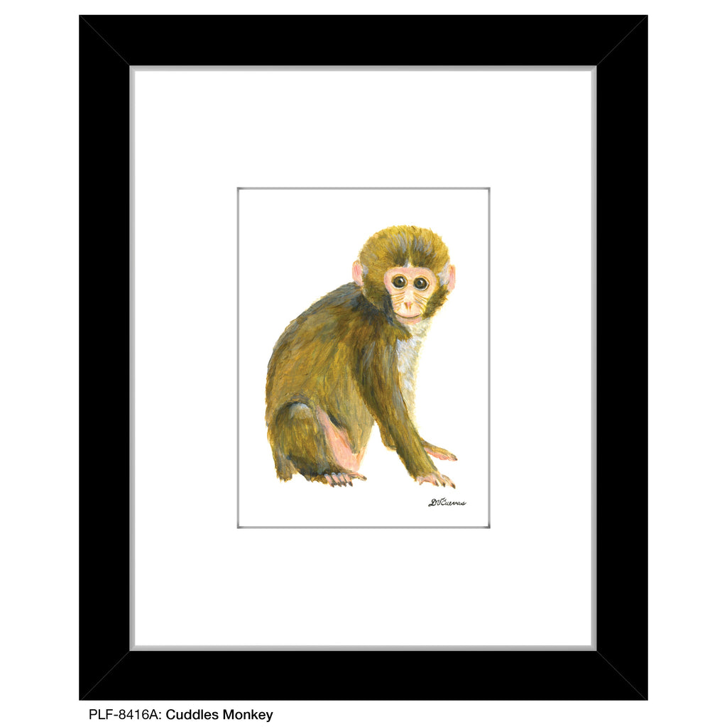 Cuddles Monkey, Print (#8416A)