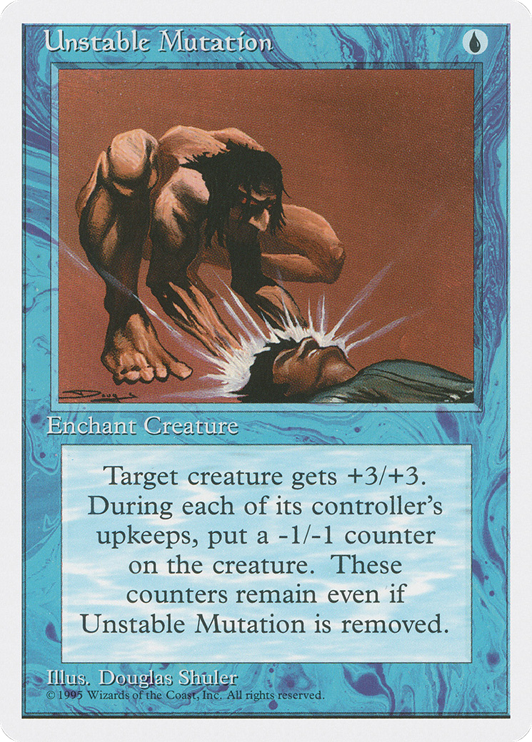 Unstable Mutation (4ED-110) - Fourth Edition