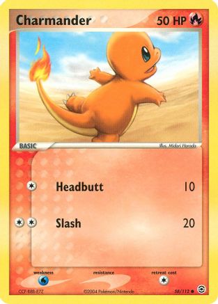 Charmander 058/112 - FireRed & LeafGreen