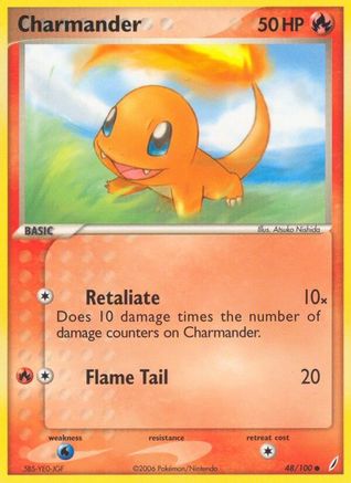 Charmander 048/100 - Crystal Guardians