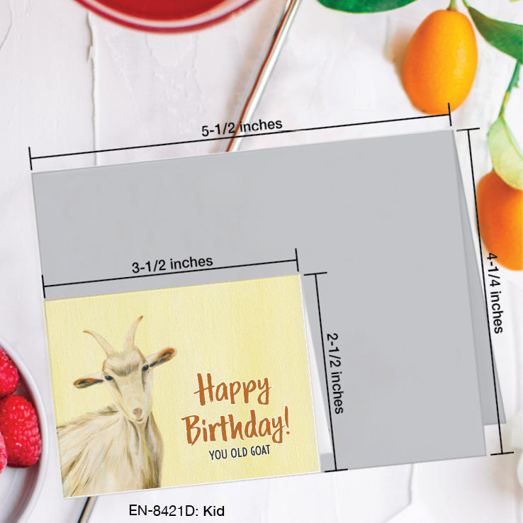 Kid, Greeting Card (#8421D)