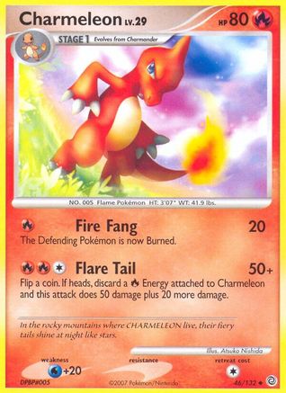 Charmeleon 046/132 - Secret Wonders