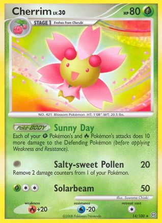Cherrim 014/100 - Stormfront Reverse Holofoil