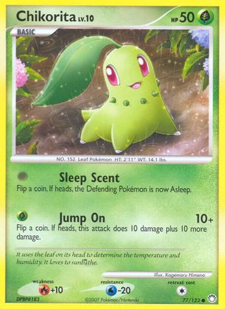 Chikorita 077/123 - Mysterious Treasures