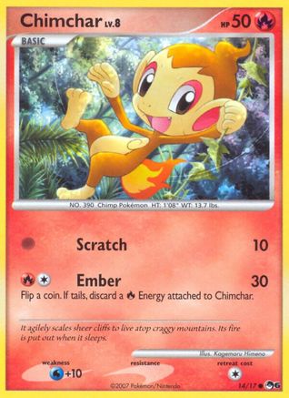 Chimchar 014/17 - POP Series 6 Holofoil