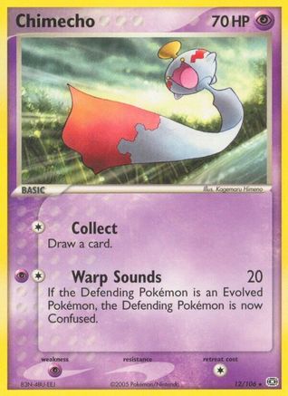 Chimecho 012/106 - Emerald Reverse Holofoil