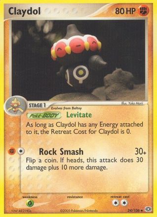 Claydol 024/106 - Emerald