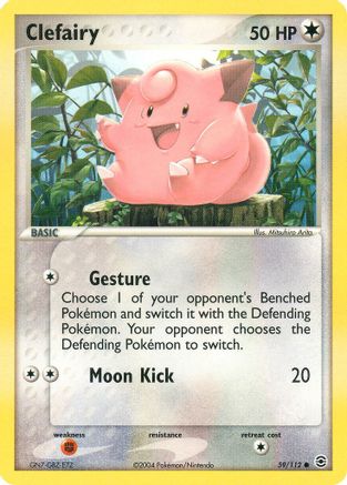 Clefairy 059/112 - FireRed & LeafGreen Reverse Holofoil