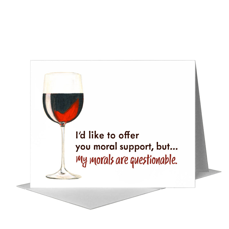 Vino, Greeting Card (#8438DA)