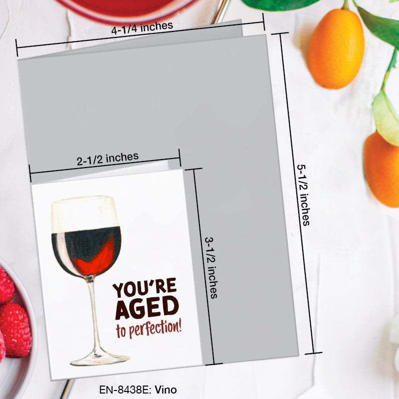 Vino, Greeting Card (#8438E)