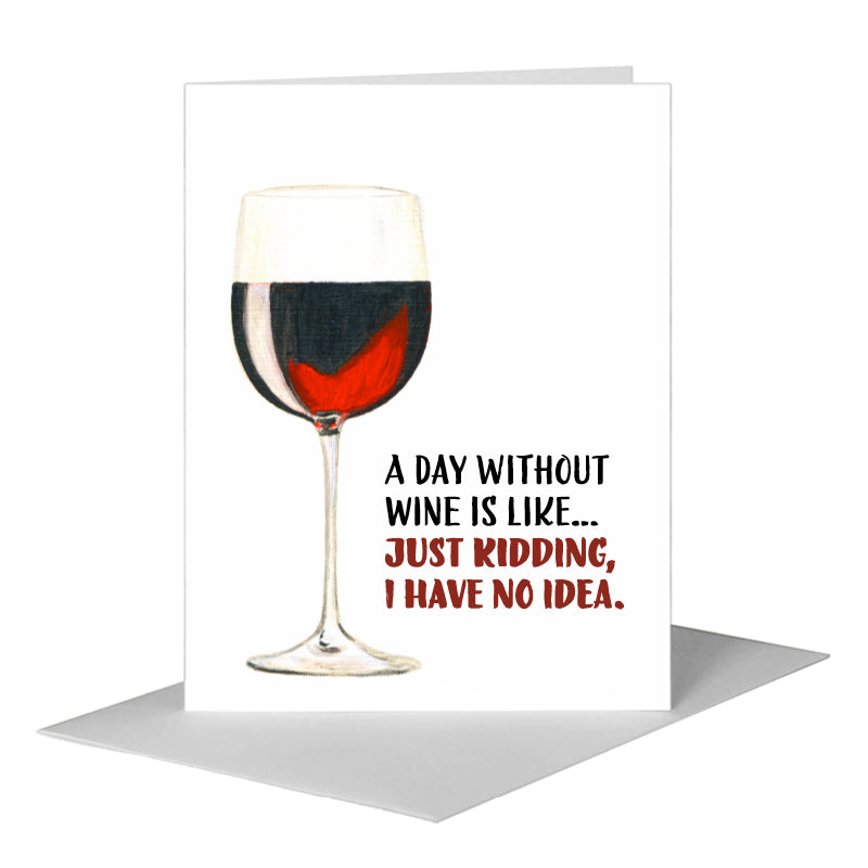 Vino, Greeting Card (#8438RA)