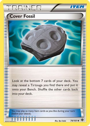 Cover Fossil 079/101 - Plasma Blast Reverse Holofoil