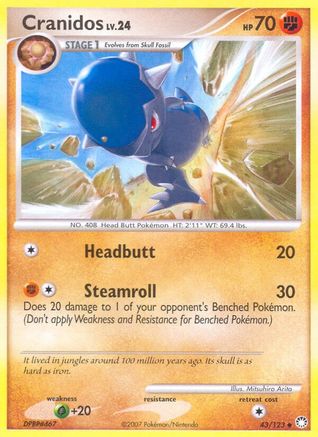 Cranidos 043/123 - Mysterious Treasures