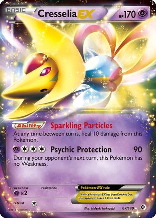 Cresselia EX 067/149 - Boundaries Crossed Holofoil