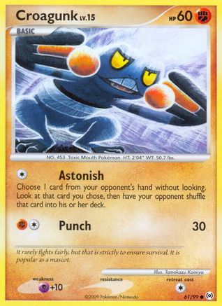 Croagunk 061/99 - Arceus