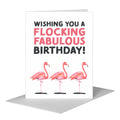Flamingo, Greeting Card (#8452D)