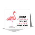 Flamingo, Greeting Card (#8452H)