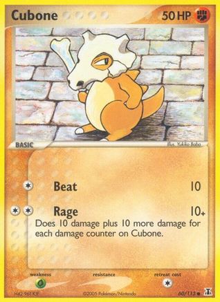 Cubone 060/113 - Delta Species Reverse Holofoil