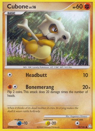Cubone 090/146 - Legends Awakened - Reverse Holofoil