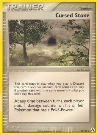 Cursed Stone 072/92 - Legend Maker Reverse Holofoil