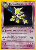 Dark Alakazam 001/82 - Team Rocket