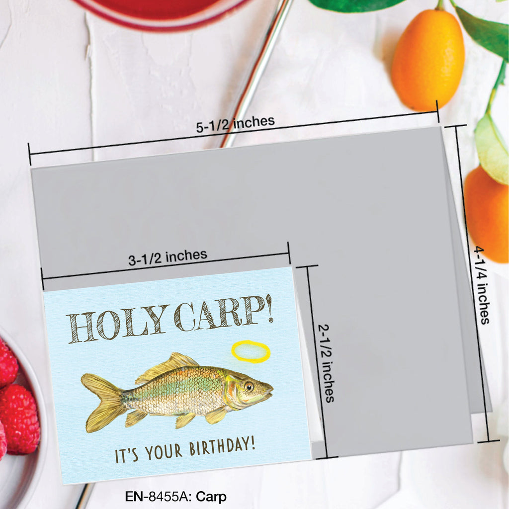 Carp, Greeting Card (#8455A)