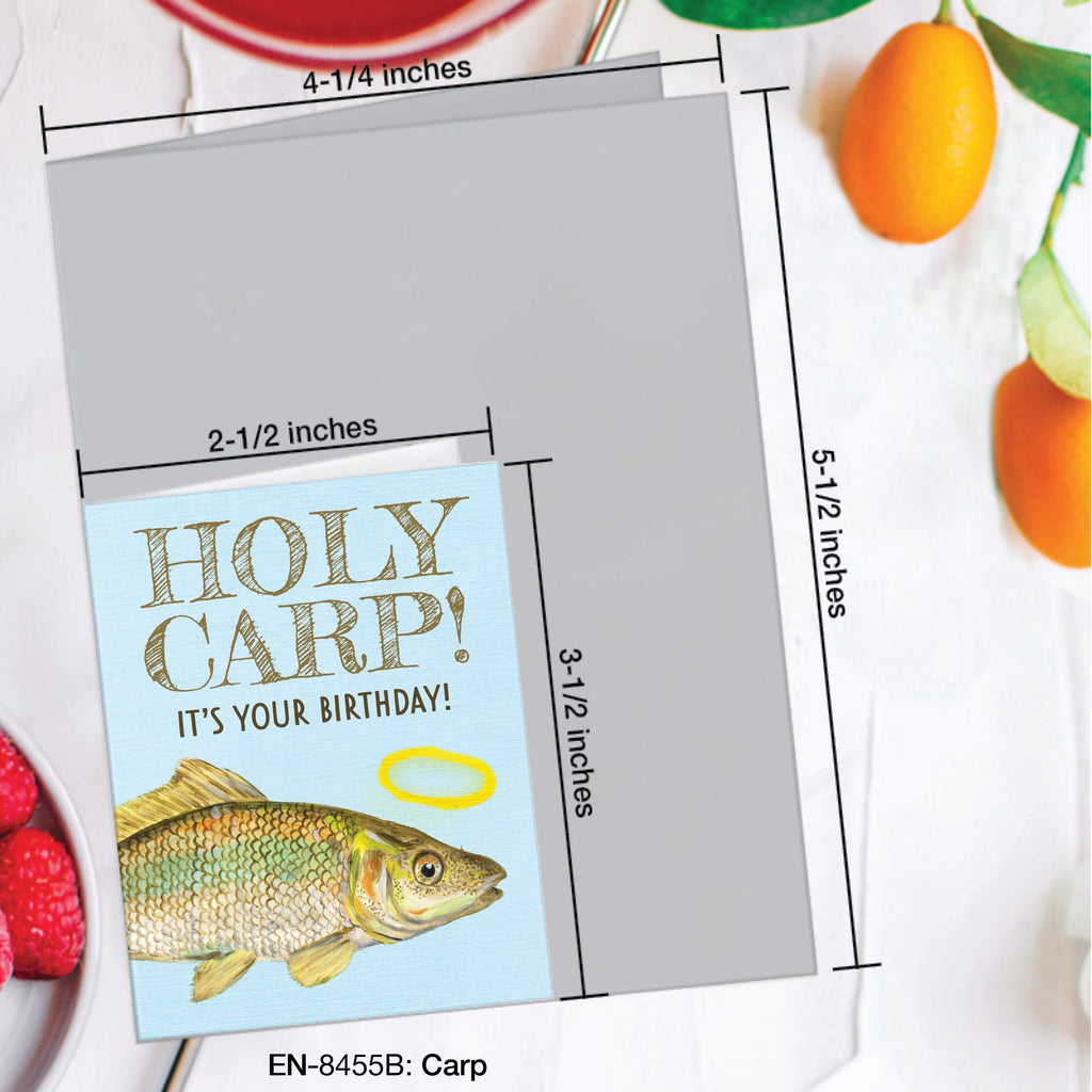 Carp, Greeting Card (#8455B)