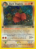 Dark Dugtrio 006/82 - Team Rocket 1st Edition Holofoil