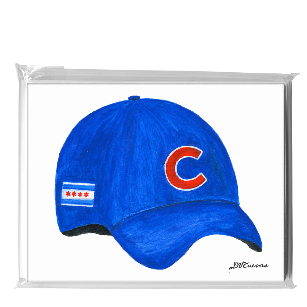Cubs Hat, Greeting Card (#8461H)