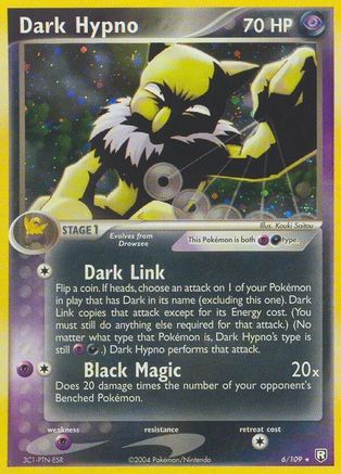 Dark Hypno 006/109 - Team Rocket Returns Holofoil
