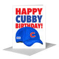 Cubs Hat, Greeting Card (#8461F)