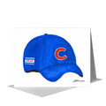 Cubs Hat, Greeting Card (#8461H)