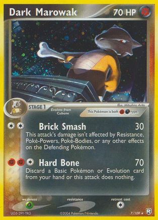 Dark Marowak 007/109 - Team Rocket Returns Holofoil
