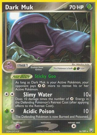 Dark Muk 016/109 - Team Rocket Returns